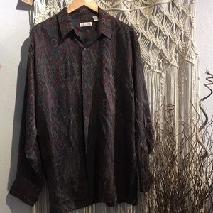 Men’s Silk Blouse Size Large